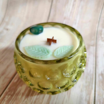 Sójová svíčka zelený čaj s citrónem a meduňkou II #2