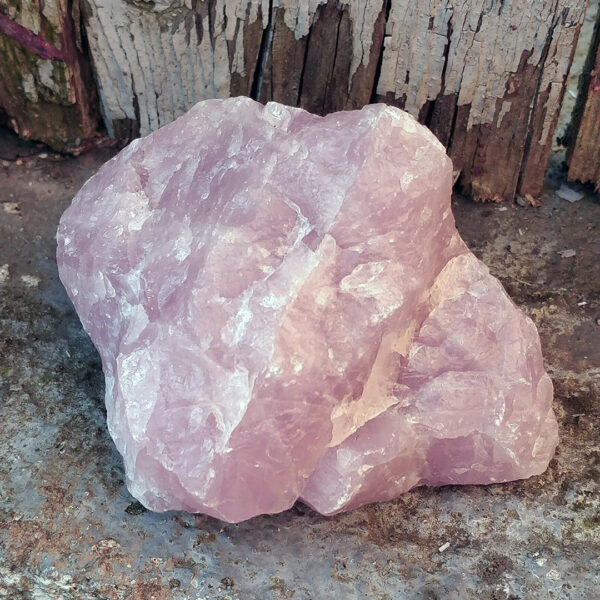 Růženín – fialový surový kámen VI #2