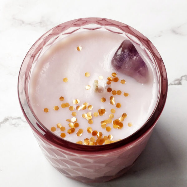 Sójová svíčka s vůní japonské švestky a vanilky de Luxe #2