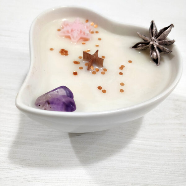 Sójová svíčka s vůní japonské švestky a vanilky de Luxe XI #2