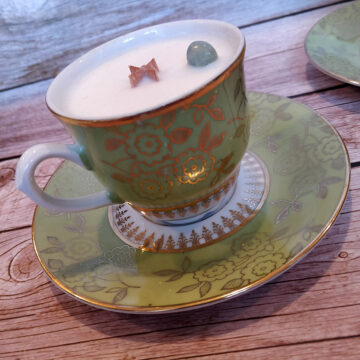 Sójová svíčka zelený čaj s citrónem a meduňkou V #1