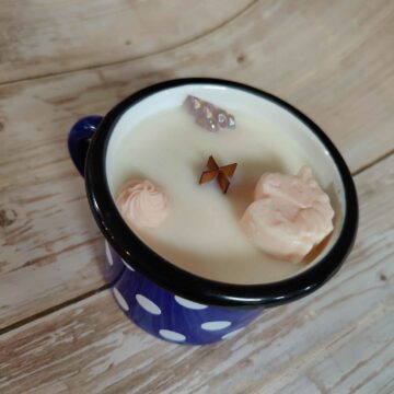Sójová svíčka s vůní japonské švestky a vanilky de Luxe #2