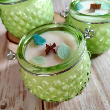 Sójová svíčka zelený čaj s citrónem a meduňkou I #2