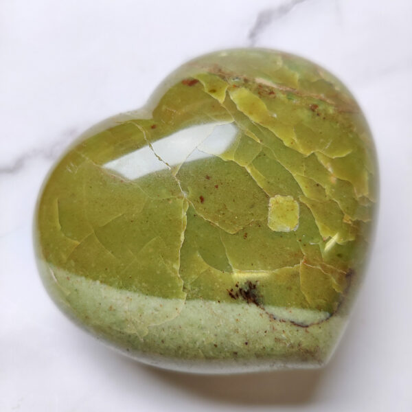 Zelený opál srdce I #1