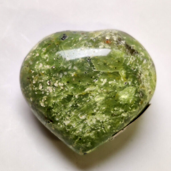 Zelený opál a chryzopras srdce I #2